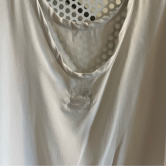 Chaser Dolman Sleeve Oversized Top Size Medium in Ivory Washed Silk - Picture 4 of 8